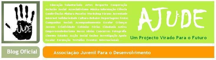 AJUDE — identidade do blogue oficial
