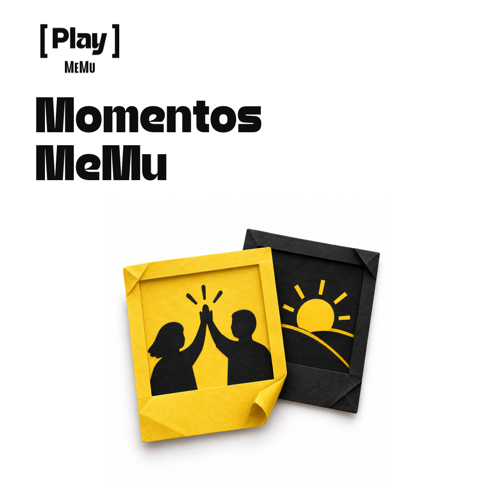Momentos MeMu — memórias partilhadas em molduras de papel
